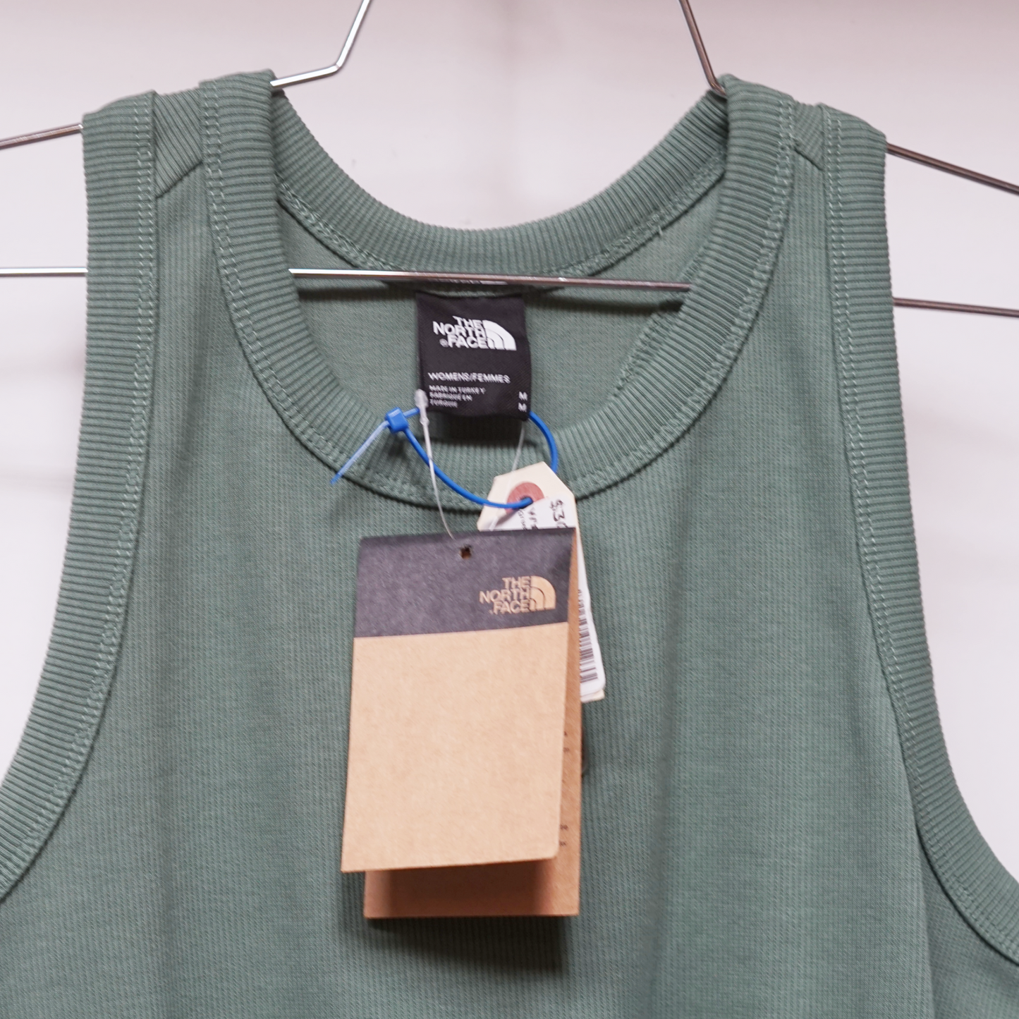 The North Face Slim Rib Tank, Duck Green - Women's (M)