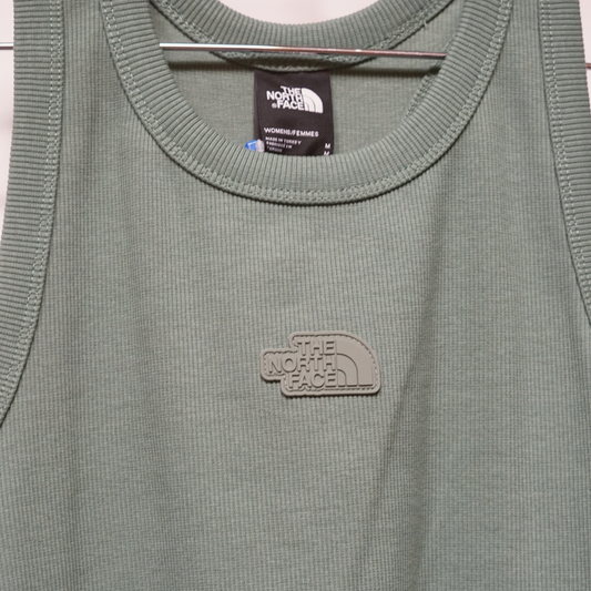 The North Face Slim Rib Tank, Duck Green - Women's (M)