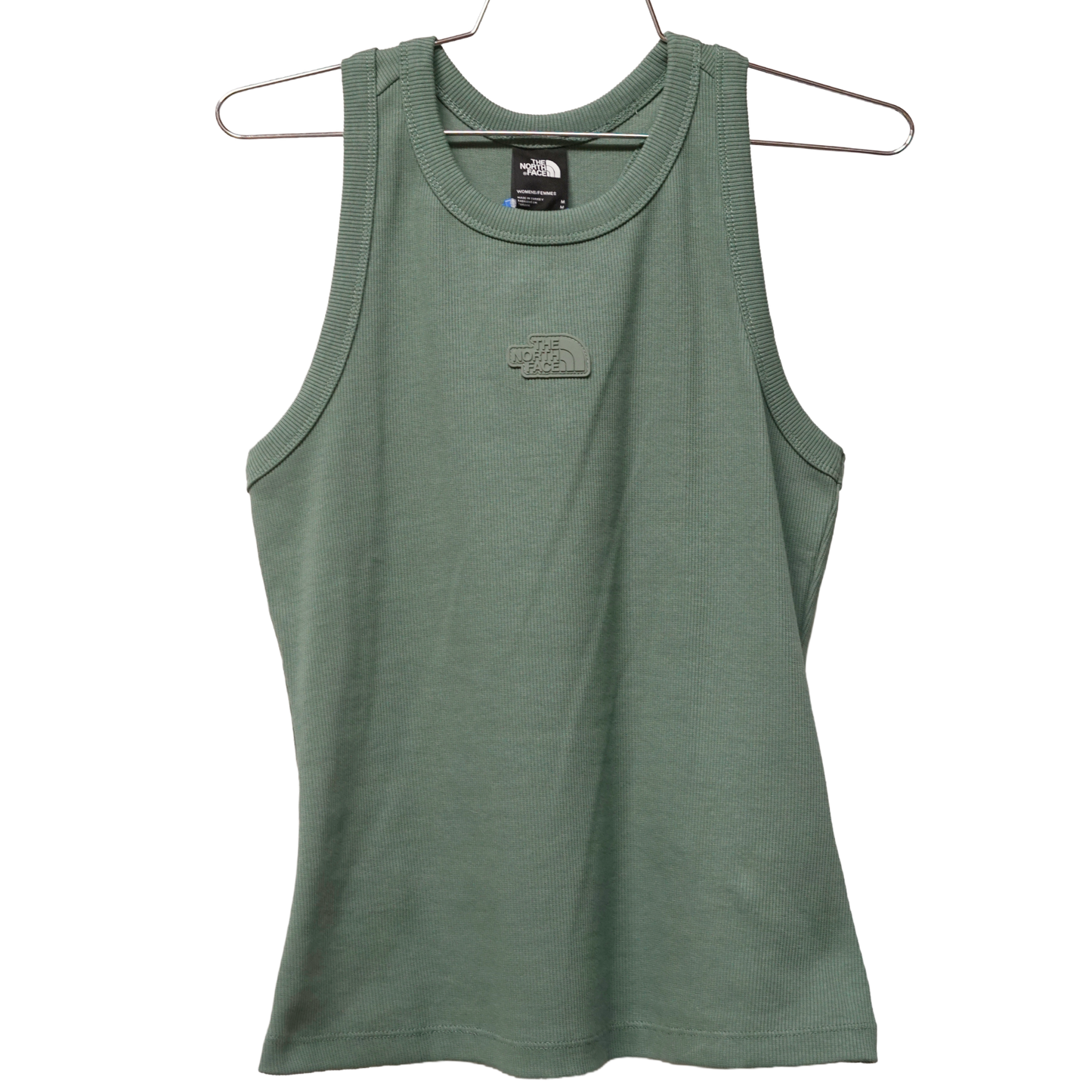 The North Face Slim Rib Tank, Duck Green - Women's (M)