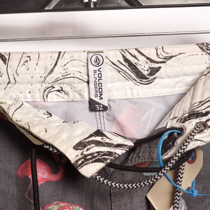 Volcom Club Destroy Slingr 16" Boardshorts - Men's (32)