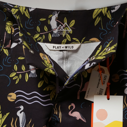Wild Rye Kaweah Short, Deco Birds - Women's (2)