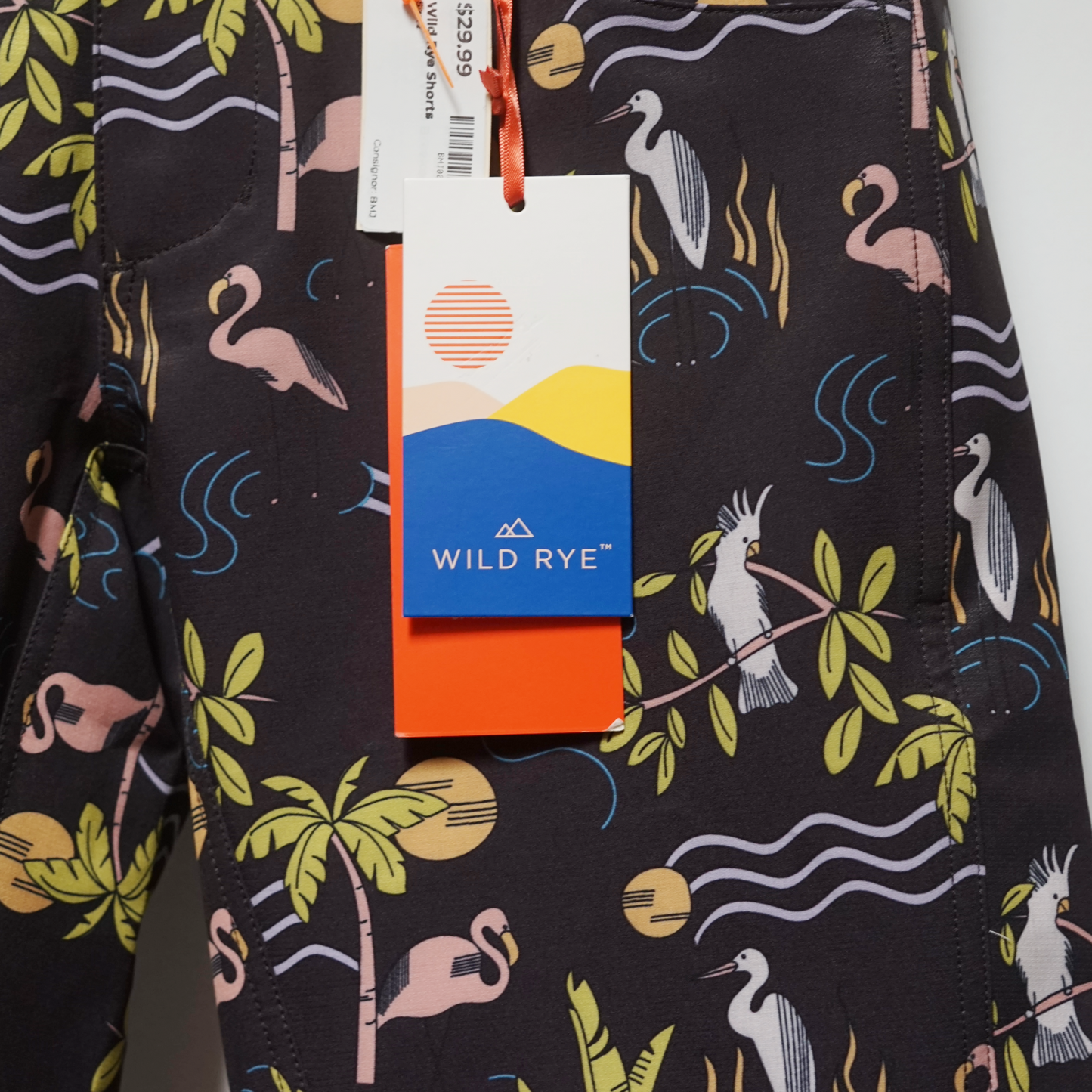 Wild Rye Kaweah Short, Deco Birds - Women's (2)