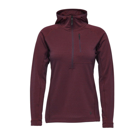 Black Diamond Coefficient QZ Fleece Hoody - Women's - The Gear Room